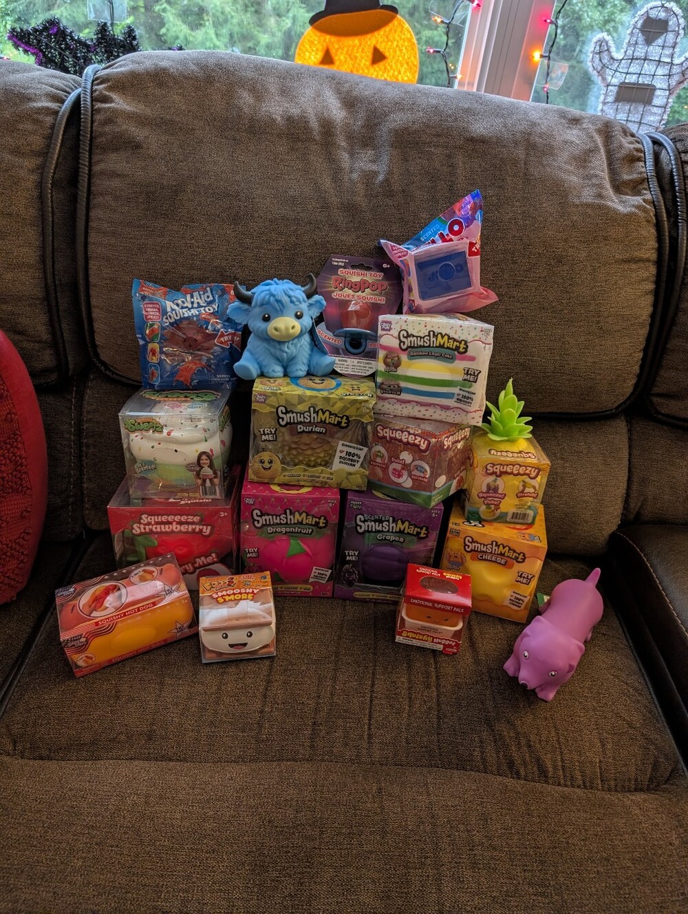 SmushMart & Squeeezy assortment Squishy Toy Multicolor NWT